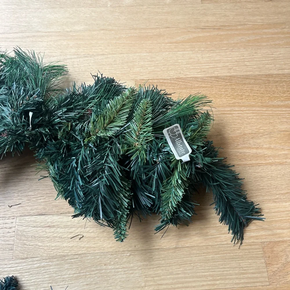 Green Holiday Garland